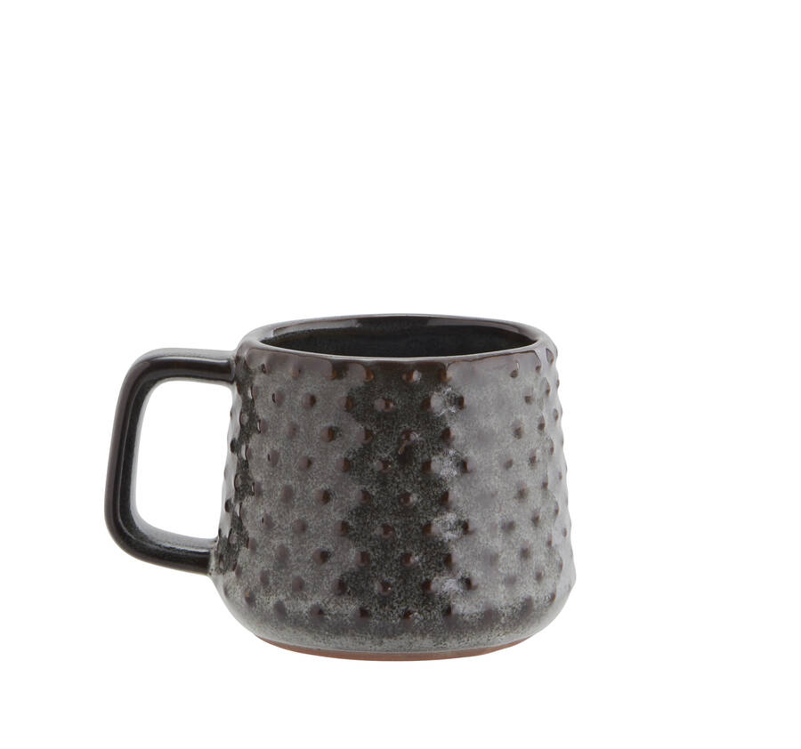 Objets de Bibi - Madam Stoltz Tazza in grès con effetto in rilievo