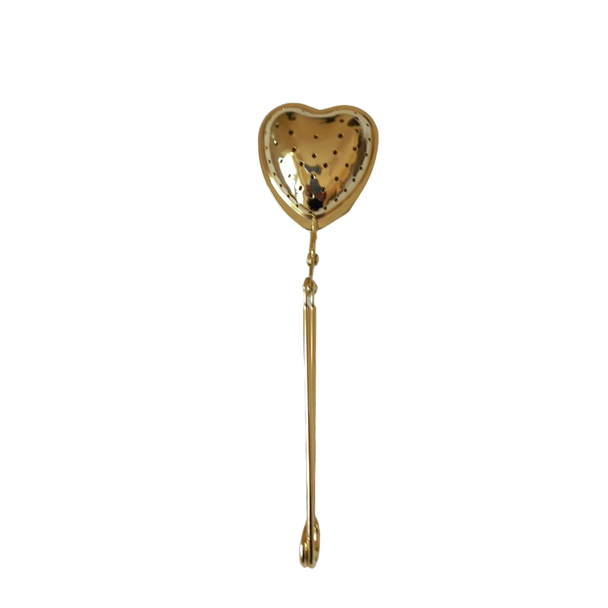 Infusore a pinza a forma di cuore. Dona un tocco romantico ai tuoi theè pomeridiani.