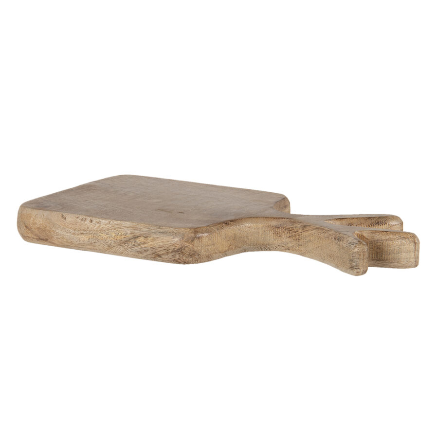 Objets de Bibi - Clayre & Eef Un particolare tagliere in legno dal manico a forma di corna di cervo