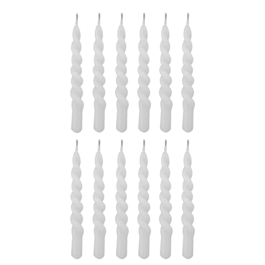 Objets de Bibi - Bloomingville Candele twist bianche per piccoli portacandele