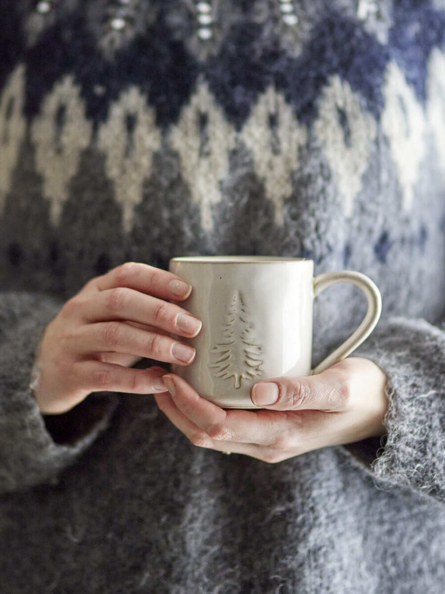 Objets de Bibi - Bloomingville Una elegante e semplice tazza ispirata alla bellissima natura dell'inverno.