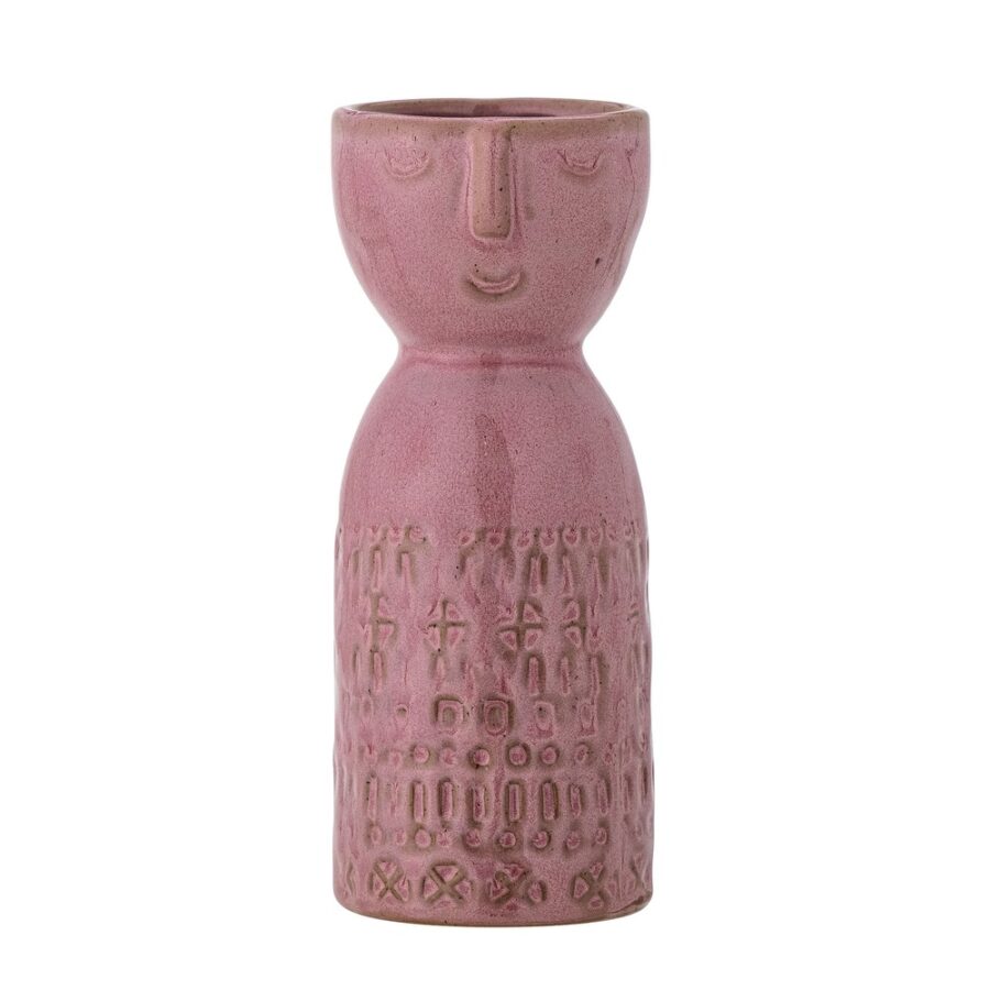 Objets de Bibi - Bloomingville Un vaso in grès che ha nella parte superiore un viso che vi farà sorridere.