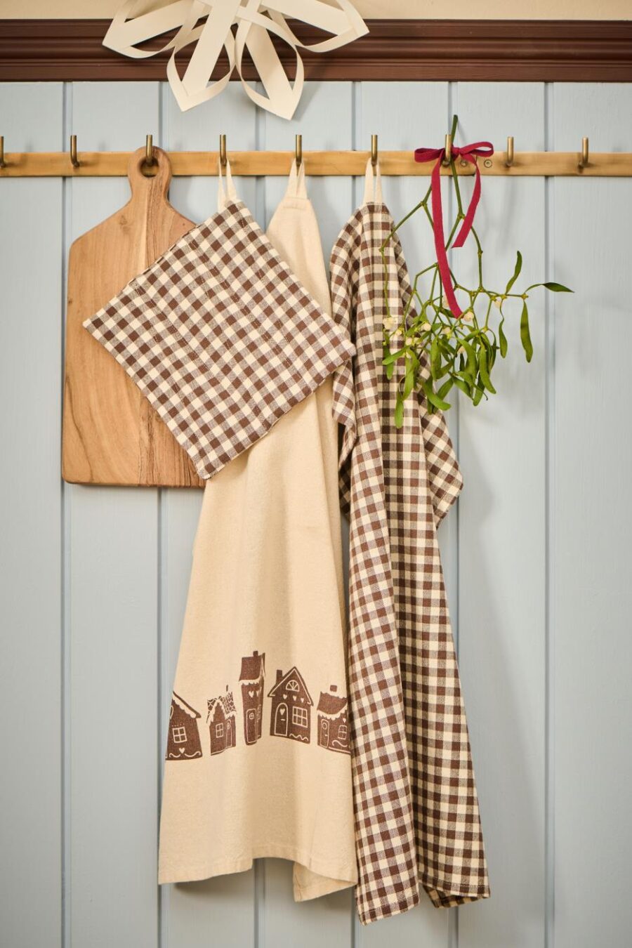 Presina a quadretti testa di moro - Ib Laursen. Un accessorio indispensabile in ogni cucina. Abbinabile al canovaccio di uguale motivo.